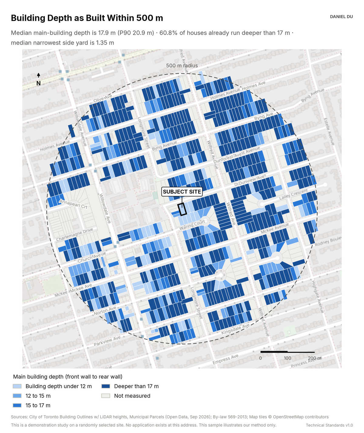 Building Envelope Study map