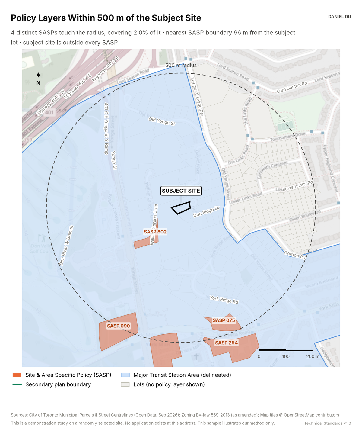 Policy Layer Coverage Study map